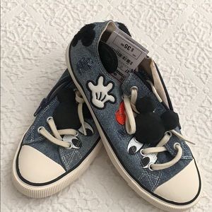 Zara Mickey sneakers NWT